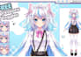 design and rigging your live2d vtuber model in anime style for stream